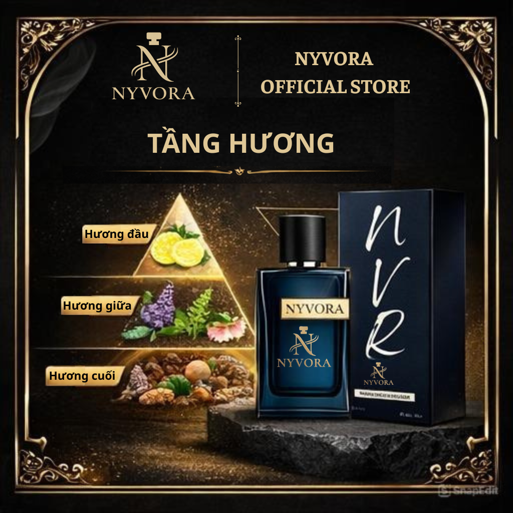 NYVORA – Midnight Empire - Nước hoa thơm 24h - Ảnh 3