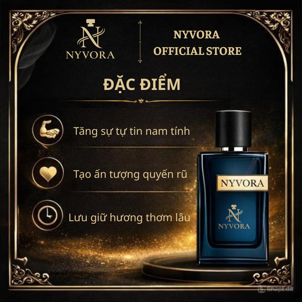 NYVORA – Midnight Empire - Nước hoa thơm 24h - Ảnh 5