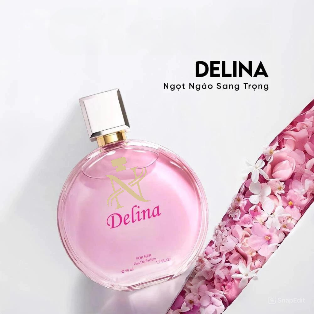 Nước hoa Nữ Nyvora Delina 50ml NVR - Thơm lâu 24h - Ảnh 3