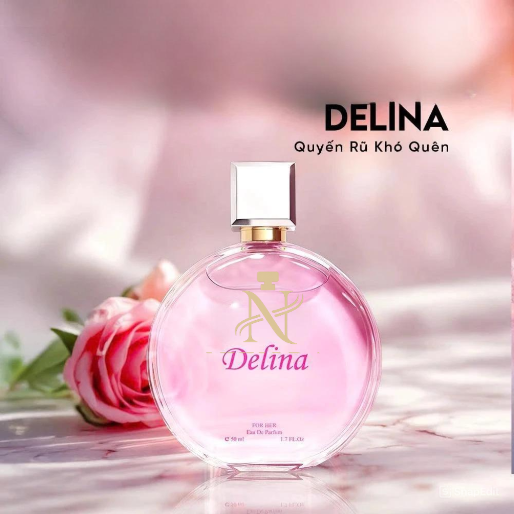 Nước hoa Nữ Nyvora Delina 50ml NVR - Thơm lâu 24h - Ảnh 4