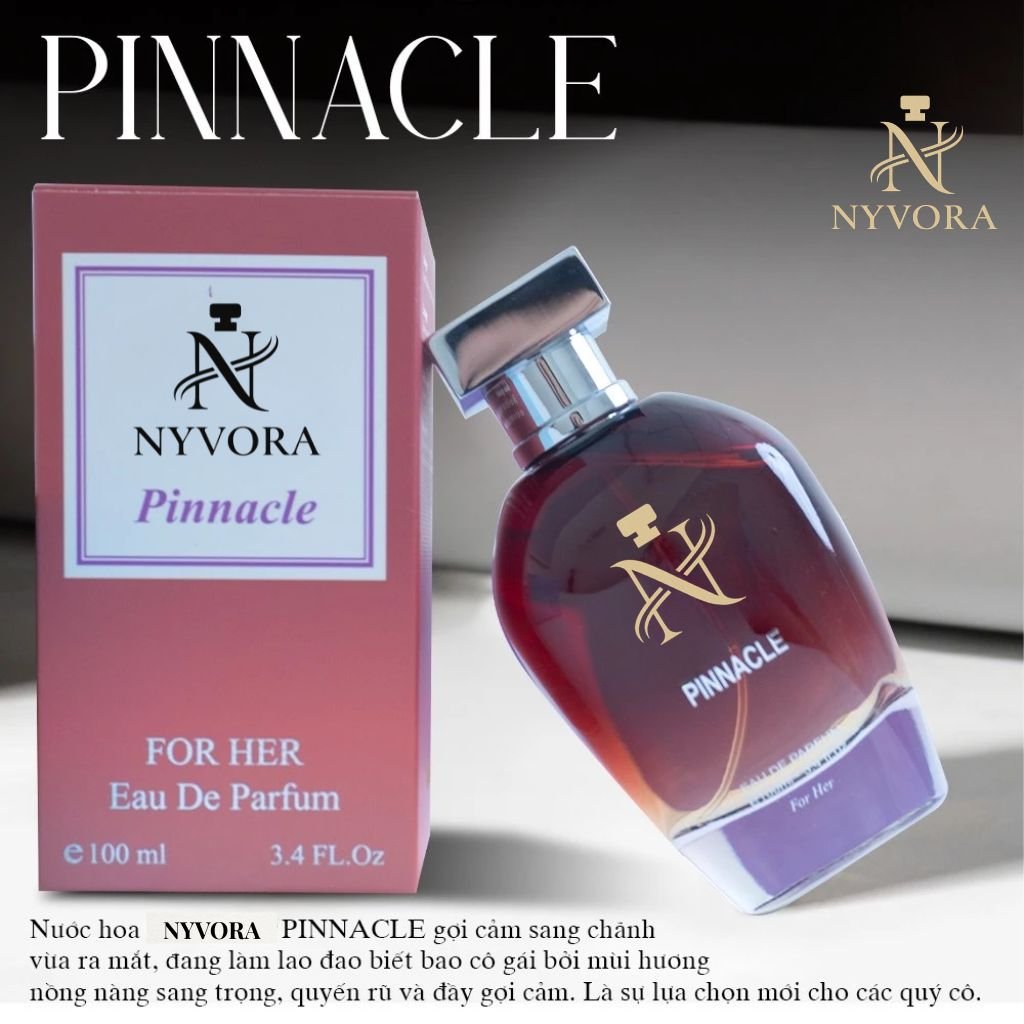 Nước Hoa Nữ Nyvora Pinnacle - Eau De Parfum 100ml - Ảnh 5