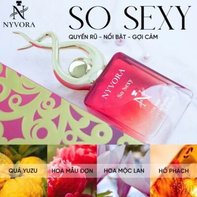 Nước Hoa Nữ NYVORA So Sexy - Extrait De Parfum 100ml 