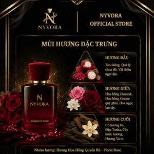 NƯỚC HOA NỮ NYVORA ROMANTIC ROSE