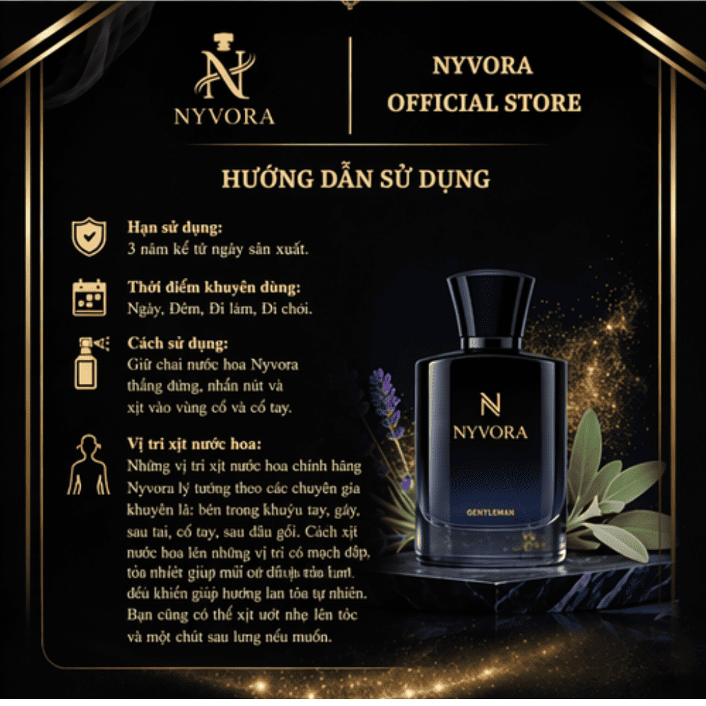 NƯỚC HOA NAM NYVORA GENTLEMAN