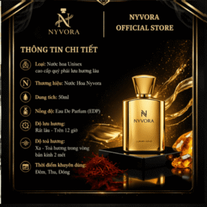 NƯỚC HOA UNISEX NYVORA LUXURY GOLD