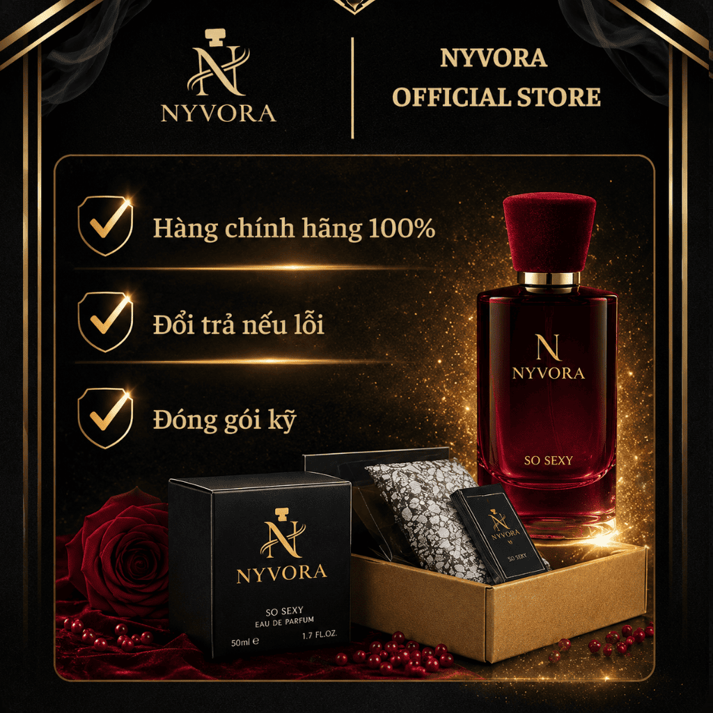 NƯỚC HOA NỮ NYVORA SO SEXY - 50ml - Ảnh 5