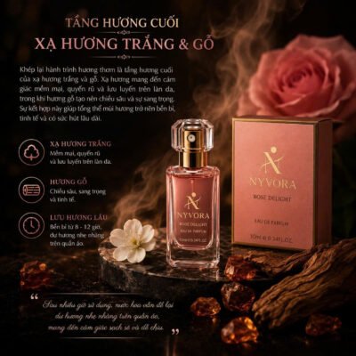 NYVORA Rose Delight Eau De Parfum Mini