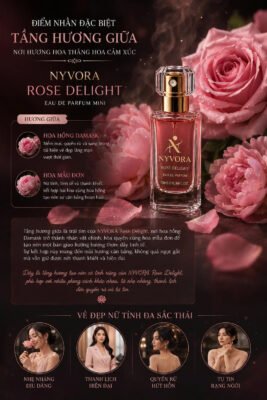 NYVORA Rose Delight Eau De Parfum Mini