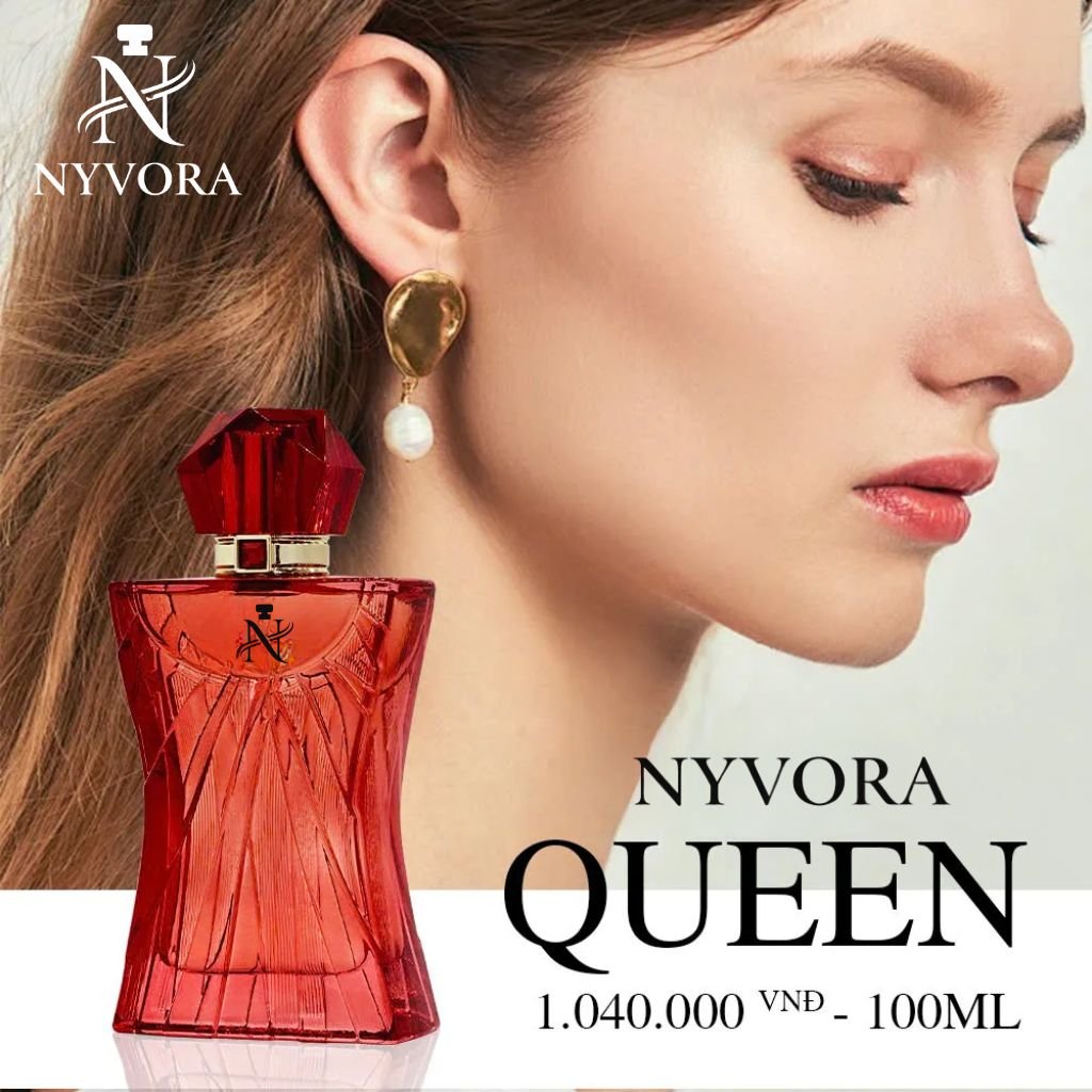 Nước Hoa Nữ NYVORA QUEEN Đẳng Cấp Quyến Rũ Và Sang Trọng - Ảnh 3