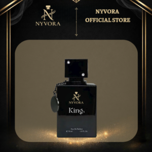 Nước hoa nam Nyvora Kings 30ml EDP chính hãng, hương gỗ nam tính, lưu hương lâu 7-12 giờ, thiết kế chai đen sang trọng.