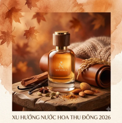 Xu hướng nước hoa thu đông 2026